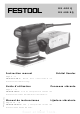 Festool RS 400 Q Instruction Manual