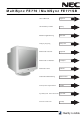 NEC multisync FE770 User Manual