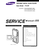 Samsung YP-Z5F Service Manual