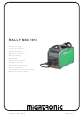 MIGATRONIC RALLY MIG 161i Instruction Manual