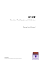 Transmille 2100 Operation Manual