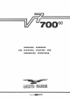 MOTO GUZZI V-7 700 Operating Handbook