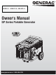 Generac Power Systems 005622-0 Owner's Manual