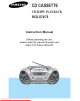 Samsung RCD-S70 Instruction Manual