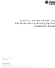 Sun Microsystems Fire X4150 Installation Manual