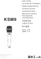 Shure KSM9 User Manual