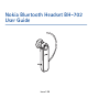 Nokia BH-702 User Manual