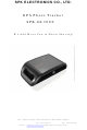 SPK Electronic Co SPK-GL3080 User Manual