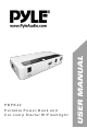 Pyle PBPK42 User Manual