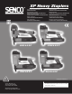 Senco SNS44XP Operating Instructions Manual