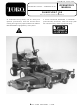 Toro quadfloat 126 Operator's Manual