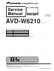 Pioneer AVD-W6210EW Service Manual