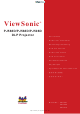 ViewSonic PJ568D User Manual