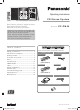 Panasonic SC-PM45 Operating Instructions Manual