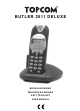 Topcom BUTLER 2511 DELUXE User Manual