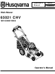 HUSQVARNA 65021CHV OWNER'S MANUAL Pdf Download | ManualsLib