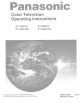Panasonic CT-32SX12U Operating Instructions Manual