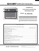 Sharp R-8000G Service Manual