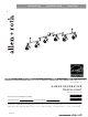 Allen + Roth 19536-00 User Manual