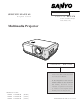 Sanyo PLV-Z4 Service Manual