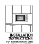 Whirlpool MS3080XY Installation Instructions Manual