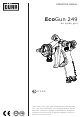 Durr EcoGun 249 Operation Manual