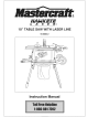 MasterCraft 55-6883-2 Instruction Manual