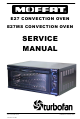 Moffat E27 Service Manual
