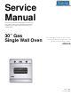 Viking VGSO100 Service Manual