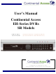 Continental Access CADV-H-SR16 EH-Series User Manual