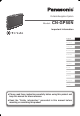 Panasonic CN-GP50N Important Information Manual