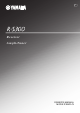 Yamaha R-S300 Owner's Manual