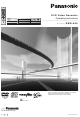 Panasonic DMR-E30 Operating Instructions Manual