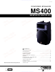Yamaha MS400 Service Manual