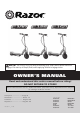 RAZOR E100 OWNER'S MANUAL Pdf Download | ManualsLib