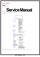 Panasonic TH-42PW5 Service Manual