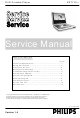 Philips PET715/00 Service Manual