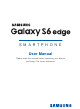 Samsung Galaxy S6 User Manual