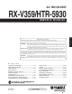 Yamaha RX-V359 Service Manual