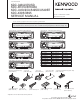 KENWOOD KDC-X395 INSTRUCTION MANUAL Pdf Download | ManualsLib