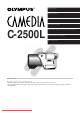 Olympus C-2500L Instructions Manual