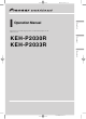 Pioneer KEH-P2030R Owner's Manual