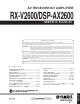 Yamaha RX-V2600 Service Manual