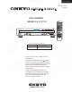 Onkyo DV-CP701 Service Manual