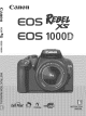 Canon EOS Rebel XS Instruction Manual