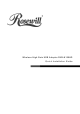 Rosewill RNX-N150HG Quick Installation Manual