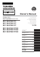 Toshiba MMU-AP0091H Owner's Manual