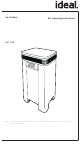IDEAL AP 100 Operating Instructions Manual