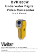 Vivitar DVR 850W User Manual
