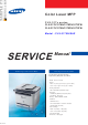 Samsung CLX-317x series Service Manual